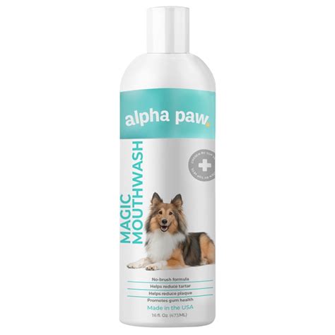 Alpha paw magic mothwash